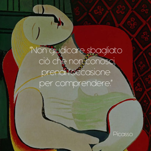 immagine con frase_Picasso